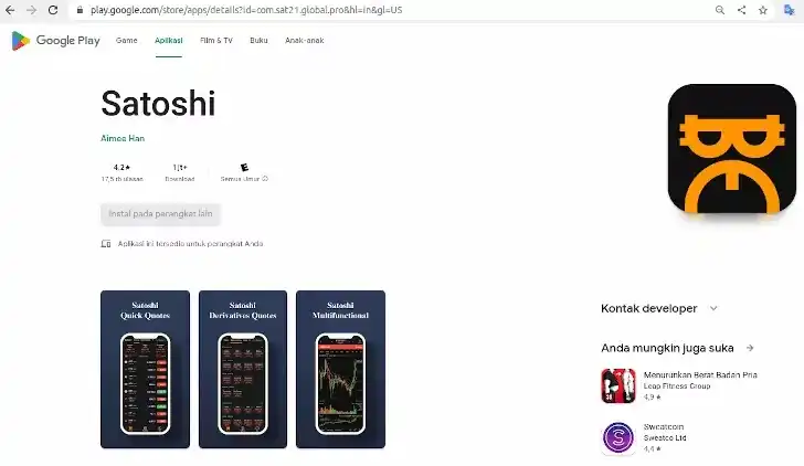 satoshi google play store